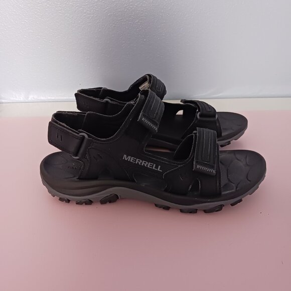 Men's Merrell Huntington Sport Convert Sandal Black Size 9 New with box - Picture 8 of 11